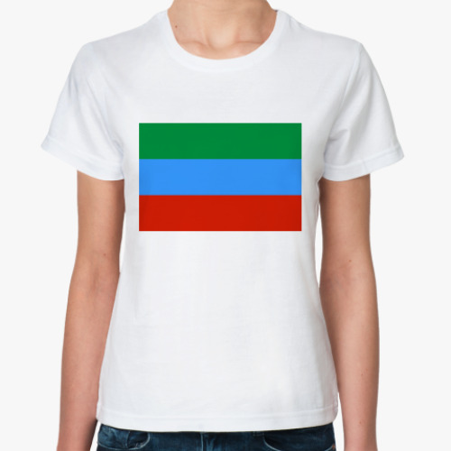 Классическая футболка Флаг Дагестан