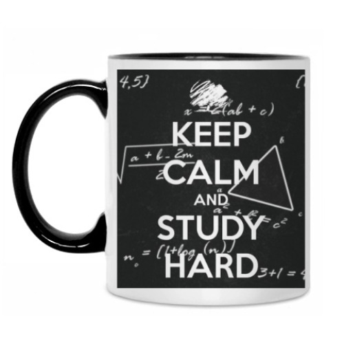 Кружка Keep calm and study hard