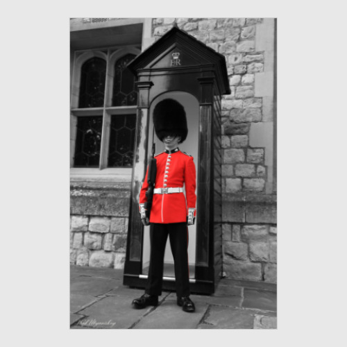 Постер London Red