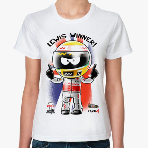 Классическая футболка LEWIS WINNER