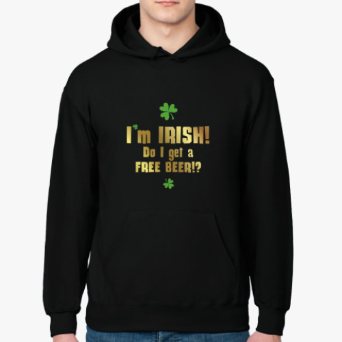 Толстовка худи I'm Irish