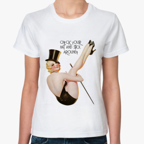 Классическая футболка Pin-Up Girl
