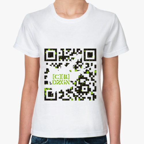 Классическая футболка qr-code