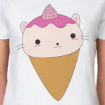 Кот мороженое