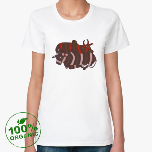 Женская футболка из органик-хлопка bulls