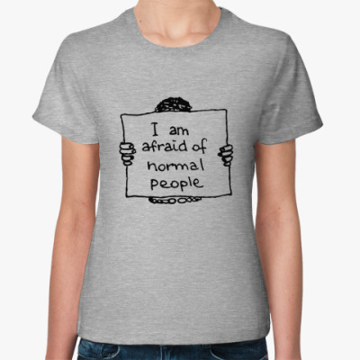 Фото Женская футболка Stedman, темный меланж