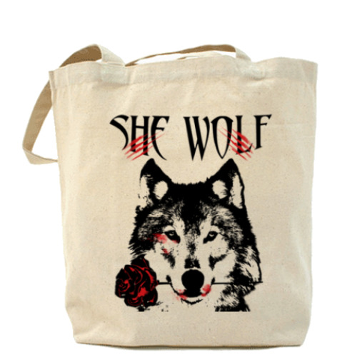 Сумка шоппер She Wolf -  Волчица