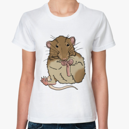 Классическая футболка Мышь