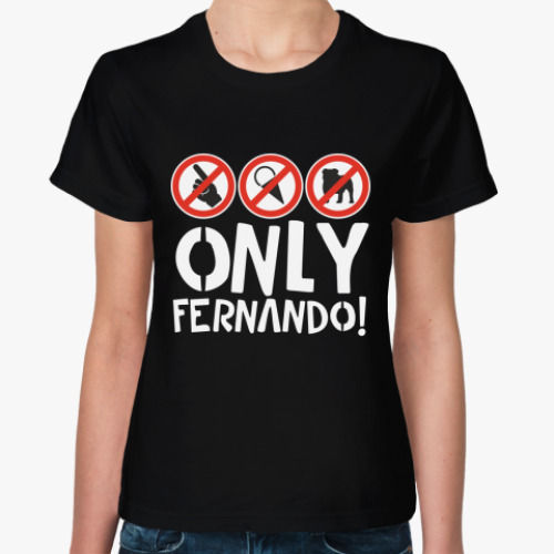 Женская футболка Only Fernando