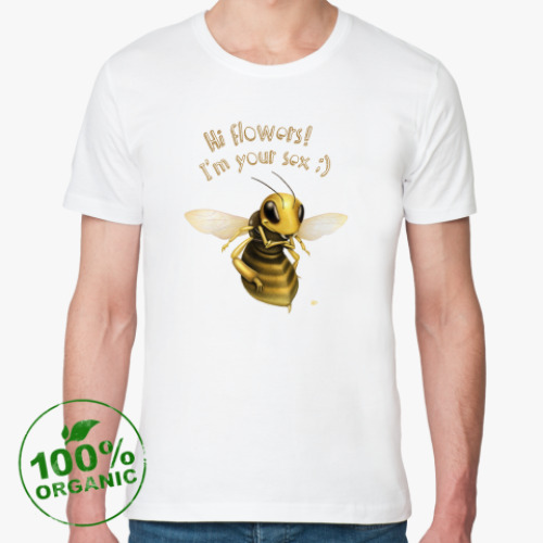 Футболка из органик-хлопка Bee