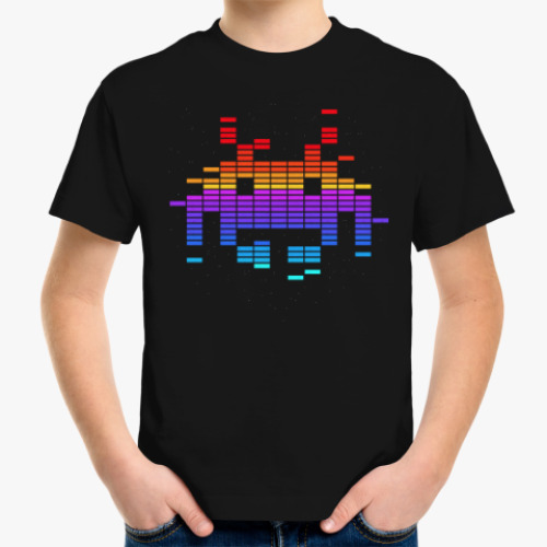 Детская футболка Эквалайзер (Space Invaders)