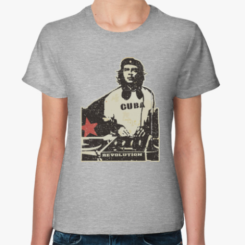 Женская футболка DJ Che