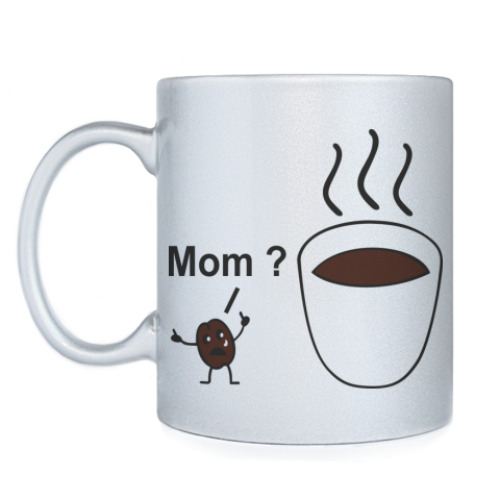 Кружка Mom ? Мам?
