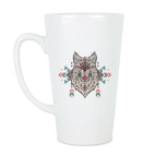 Тотем волк. Ацтекский узор