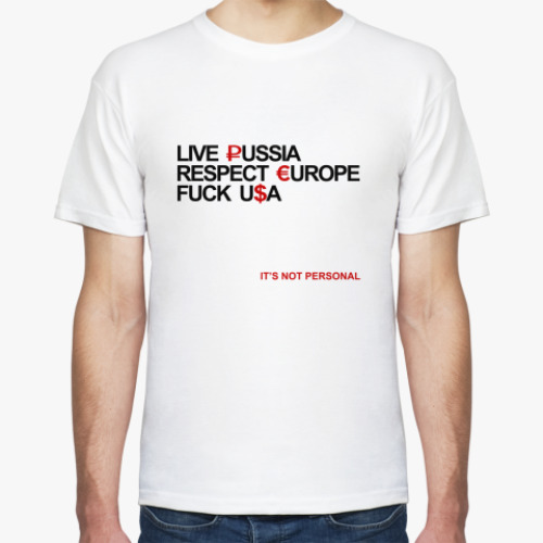 Футболка Russia Europe Usa