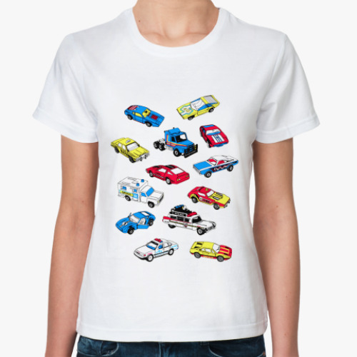 Классическая футболка Cars футболка