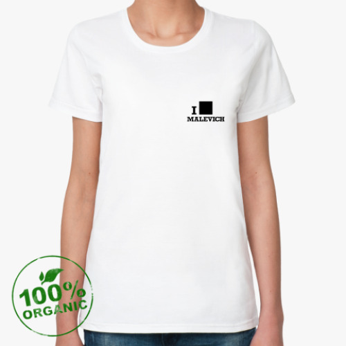 Женская футболка из органик-хлопка Malevich