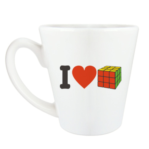 Чашка Латте Кубик Рубика | Rubiks Cube