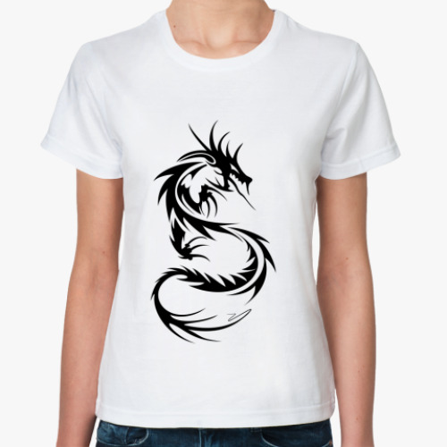 Классическая футболка  Black Dragon