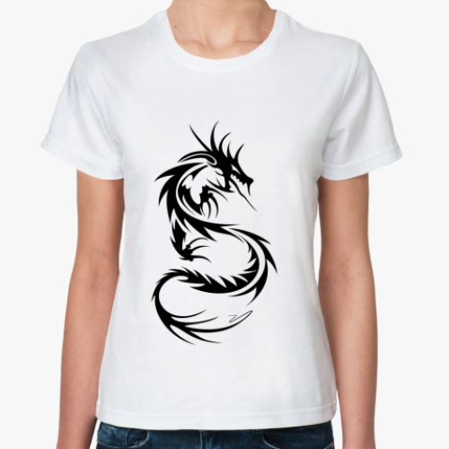 Классическая футболка Black Dragon