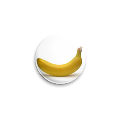 Значок 25мм  Банан