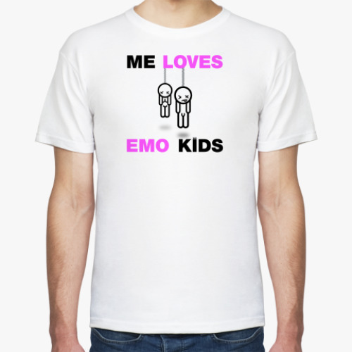 Футболка ME LOVES EMO KIDS