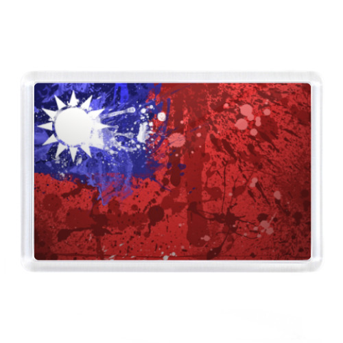 Магнит Флаг Тайваня