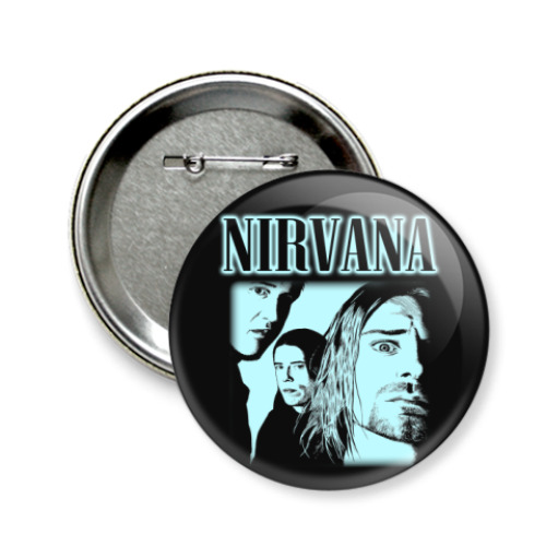 Значок 58мм Nirvana