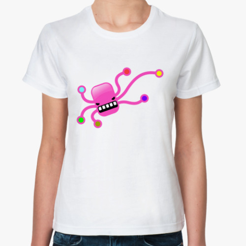 Классическая футболка Angry octopus