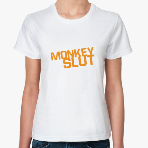 Классическая футболка Monkeyslut