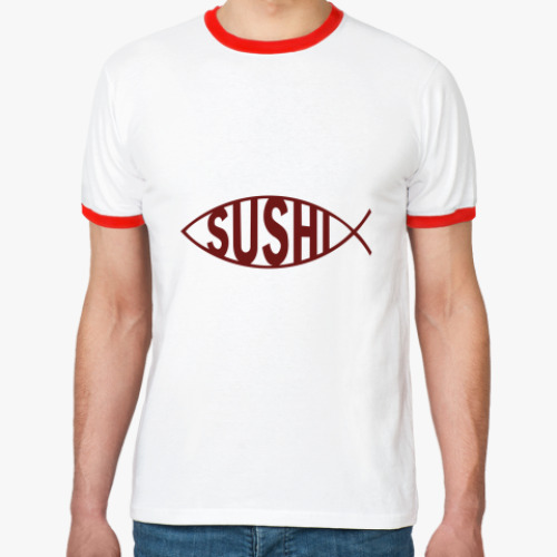 Футболка Ringer-T Sushi