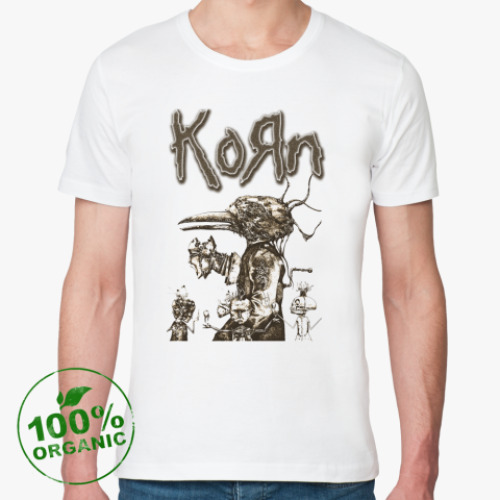 Футболка из органик-хлопка Korn