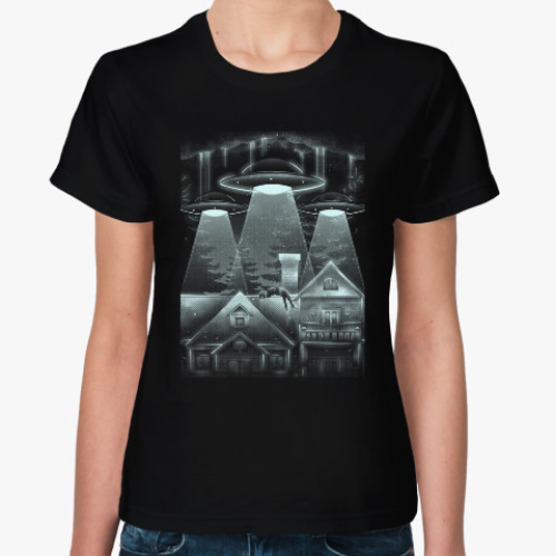 Женская футболка Пришельцы