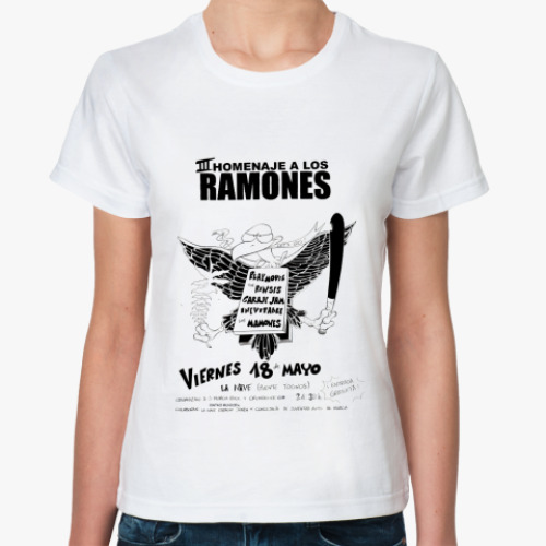 Классическая футболка Los Ramones