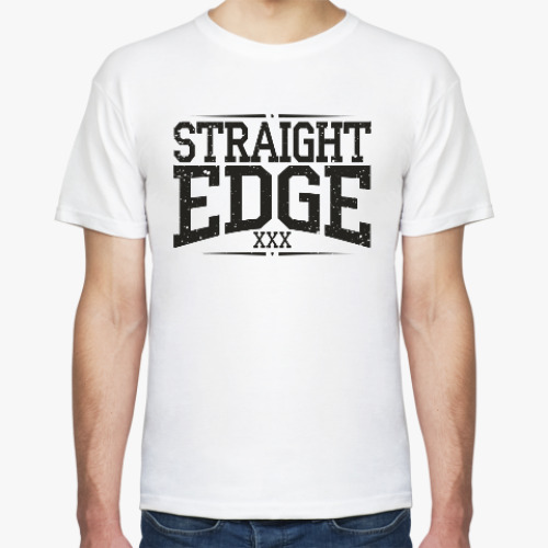 Футболка straight edge