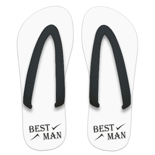 Шлепанцы (сланцы) Best man