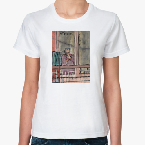 Классическая футболка Афины