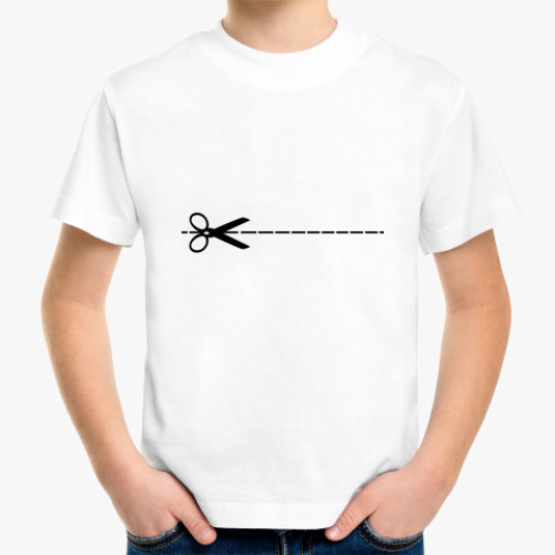 Детская футболка Ножницы