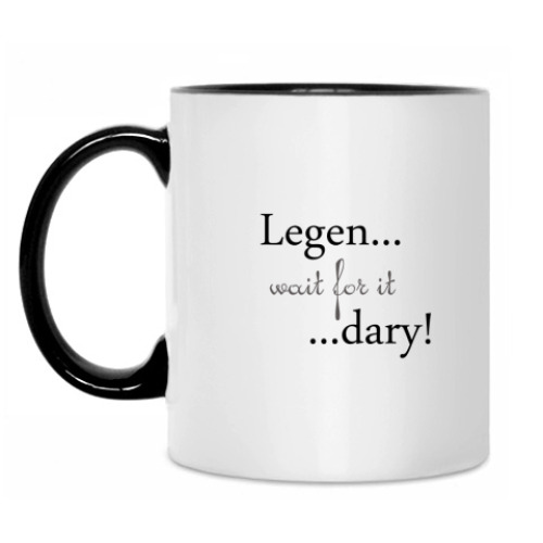 Кружка Barney Stinson W