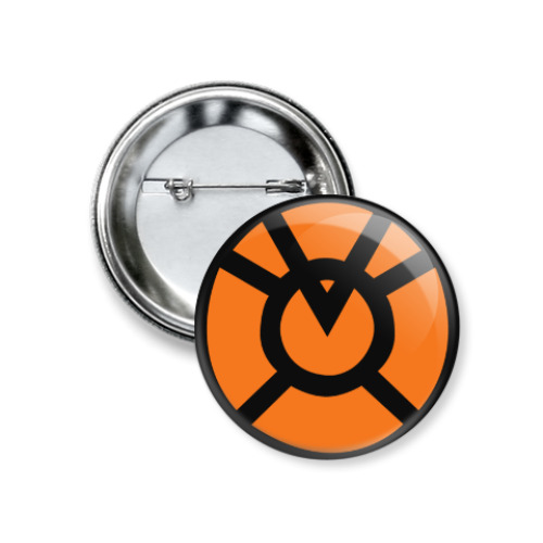 Значок 37мм Orange lantern