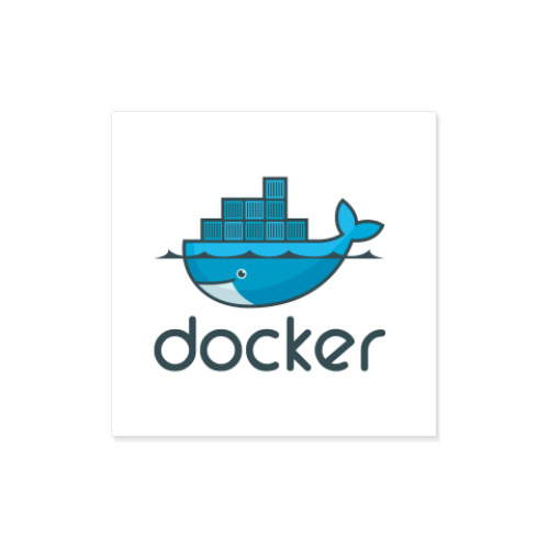 Виниловые наклейки Docker