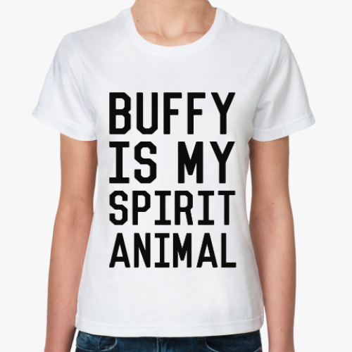 Классическая футболка Баффи
