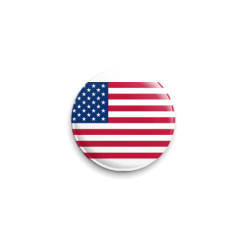 Значок 25мм  Флаг США