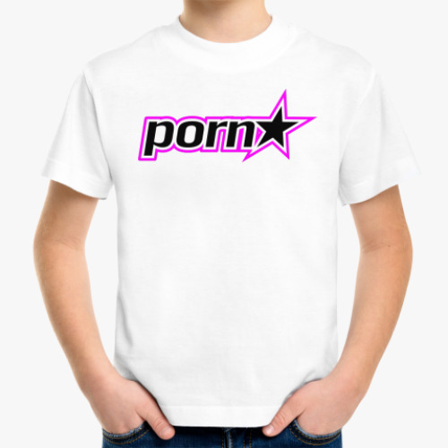 Детская футболка Porn