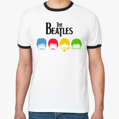 Футболка Ringer-T Beatles