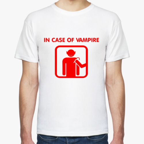 Футболка In Case Of Vampire