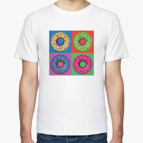 Футболка Donut art
