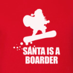Santa is a boarder