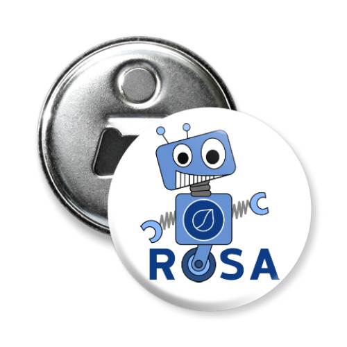 Магнит-открывашка ROSA Linux Robot