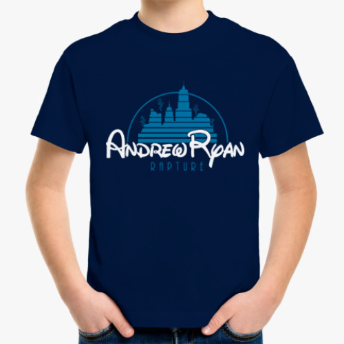 Детская футболка BioShock Andrew Ryan